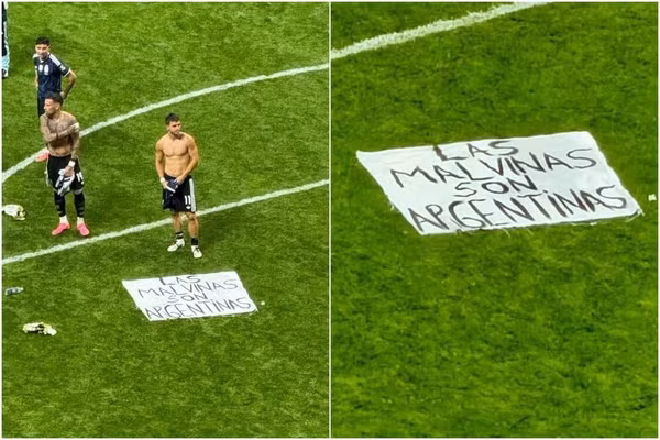 Màn ăn mừng có thể đẩy Argentina vào rắc rối 