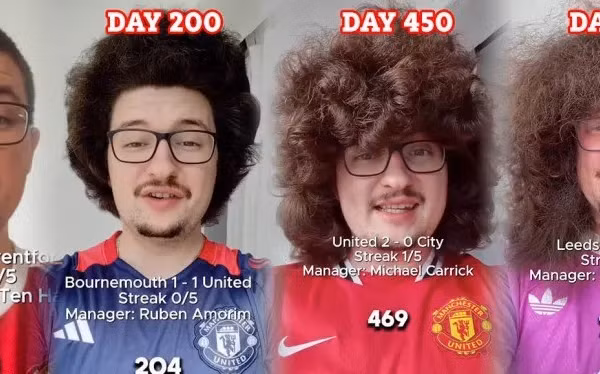 Man Utd khiến CĐV chờ 743 ngày chưa được cắt tóc