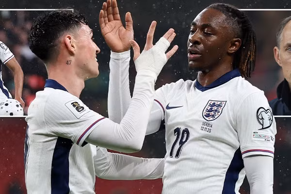 Chùm ảnh: Đội tuyển Anh làm nên ‘điều kỳ diệu’ tại vòng loại World Cup 