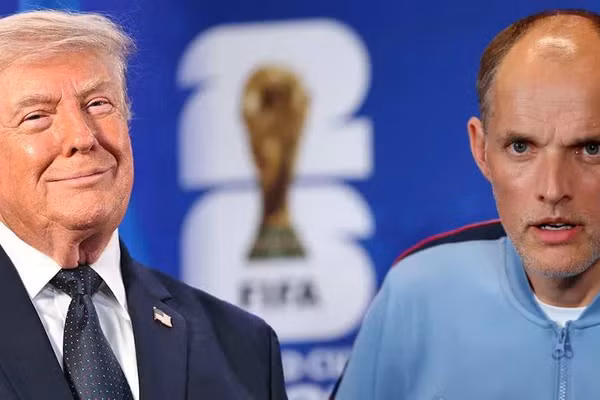 Tổng thống Trump 'chê' chiến thuật tuyển Anh, HLV Thomas Tuchel 'phản pháo'
