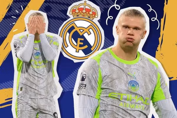 Real Madrid theo sát Haaland giữa lúc Man City biến động