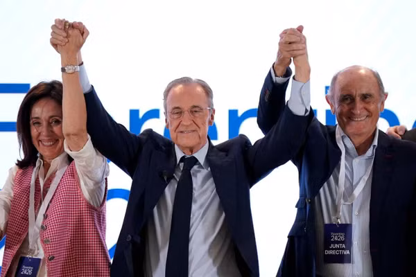 Ông Perez tái đắc cử Chủ tịch Real Madrid, hứa hẹn cuộc cải tổ lớn