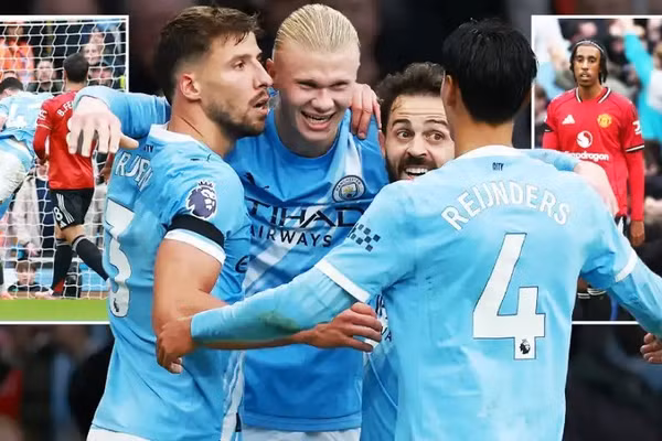 Đội nhà bị Man City ‘vùi dập’, cổ động viên Man Utd lũ lượt bỏ về 