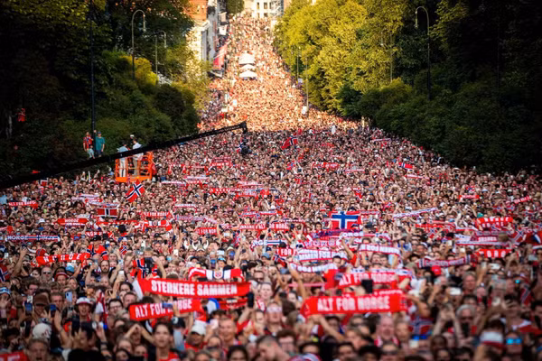 Cảnh tượng hiếm thấy tại Na Uy sau chiến dịch World Cup 2026