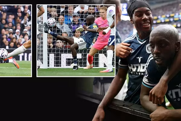 Tottenham rơi xuống đáy bảng Ngoại hạng Anh