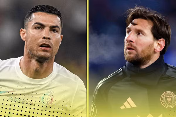Ronaldo và 6 lần 'ganh tị' với Messi