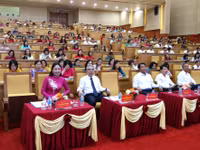 Các đại biểu dự hội nghị.