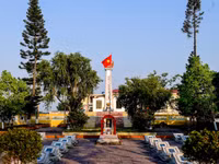 Khu tưởng niệm 21/10 (xã Tây Thụy Anh, tỉnh Hưng Yên). Ảnh: Trọng Tùng