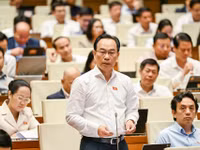 Bộ trưởng Hoàng Minh Sơn trao đổi, làm rõ 6 nhóm vấn đề trọng tâm.