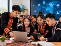 Phát triển kỹ năng số tạo sinh kế cho thanh niên thoát nghèo bền vững