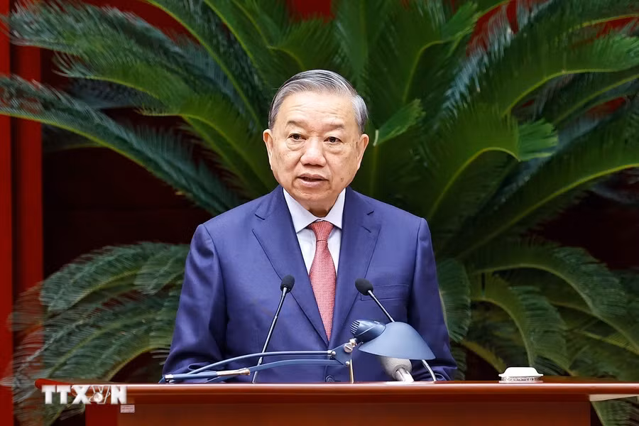 Tổng Bí thư Tô Lâm. Ảnh: TTXVN
