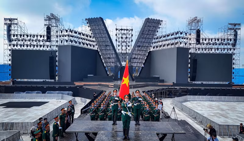 Nhịp chân dứt khoát, ánh mắt kiên định là những hình ảnh gợi nhớ lễ duyệt binh tại quảng trường Đỏ. img-4341.jpg