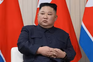 Nhà lãnh đạo Triều Tiên Kim Jong Un.