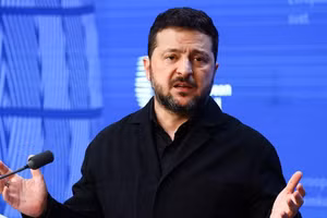 Tổng thống Ukraine Zelensky. (Ảnh: Reuters/IZ)
