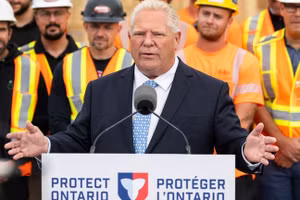Thủ hiến Ontario Doug Ford của Canada.