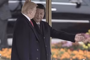 Tổng thống Donald Trump và Chủ tịch Trung Quốc Tập Cận Bình.
