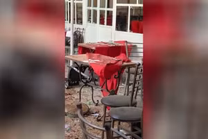 Syria: Hiện trường vụ đánh bom giữa trung tâm Damascus, nhiều người thương vong