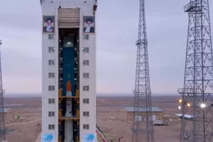Trạm phóng vũ trụ Imam Khomeini ở tỉnh Semnan, Iran.