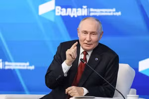 Tổng thống Nga Vladimir Putin.