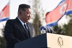 Nhà lãnh đạo Triều Tiên Kim Jong-un.