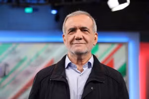 Tổng thống Iran Mahmoud Pezeshkian.