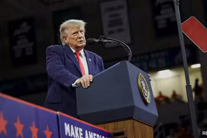 Tổng thống Mỹ Donald Trump. (Ảnh: Reuters/NDTV)