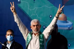 Thủ lĩnh chính trị mới của Hamas, ông Yahya Sinwar. Ảnh: Reuters.