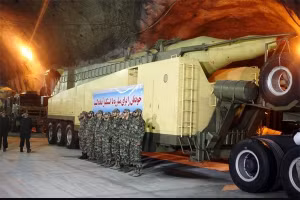 Tên lửa đạn đạo Ghadr, một trong những tên lửa Iran sử dụng tấn công Israel hôm 1 tháng 10.