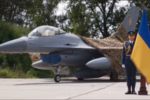 Tiêm kích F-16 của Ukraine.