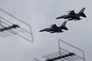 Tiêm kích F-16 của Ukraine.
