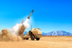 Hình ảnh minh họa vụ phóng tên lửa Precision Strike Missile (PrSM).