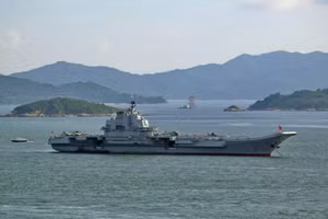 Tàu sân bay Liêu Ninh của Trung Quốc.