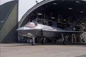 Tiêm kích F-35 của Mỹ tại căn cứ Al-Azraq.