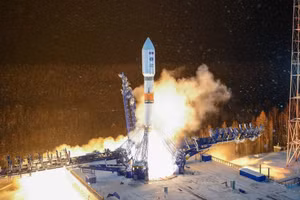 Tên lửa đẩy Soyuz-2 của Nga.