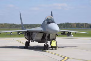 Tiêm kích MiG-29 của Không quân Ba Lan.