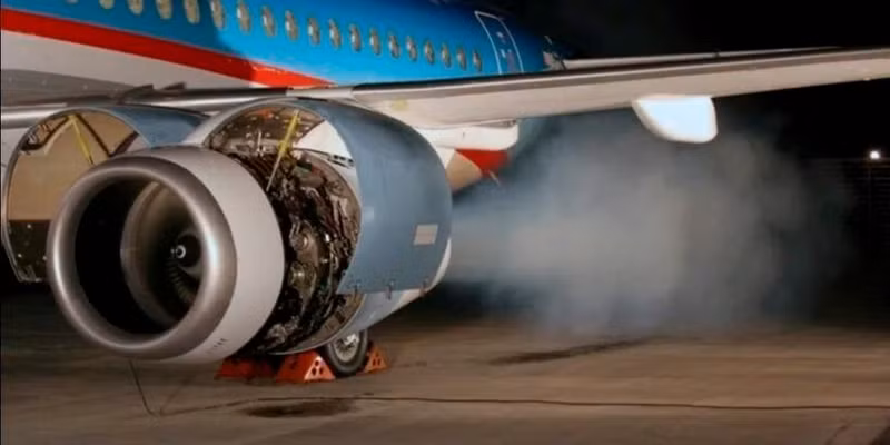 Máy bay và động cơ hiện đại đòi hỏi vật liệu có khả năng hoạt động ở nhiệt độ trên 1.200 độ C. Lớp phủ zirconium dioxide hiện nay bị mất đi các đặc tính khi quá nhiệt, dẫn đến làm giảm tuổi thọ động cơ. ssj-100-sam146-test-start-820x410.jpg