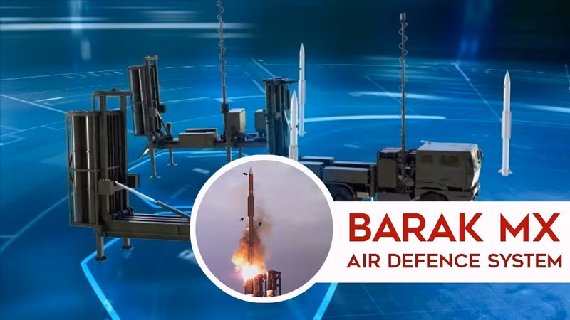 BARAK MX do Tập đoàn IAI phát triển, là một hệ thống phòng không và tên lửa dạng module, tập trung vào mạng lưới, có khả năng đánh chặn nhiều mối đe dọa - từ máy bay và trực thăng đến tên lửa hành trình, UAV, và thậm chí cả tên lửa đạn đạo xuyên lục địa. maxresdefault-6043.jpg