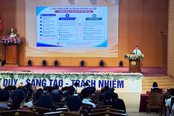 Nhiều điểm nhấn về hiệu quả thực hiện mô hình chính quyền địa phương 2 cấp trong quản lý nhà nước về giáo dục tại TP Huế được nêu ra tại Hội nghị.
