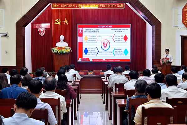 Nhiều kết quả đột phá của Đại học Huế về hợp tác quốc tế trong giáo dục đại học.