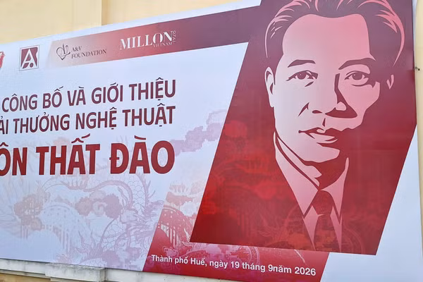 Công bố giải thưởng nghệ thuật Tôn Thất Đào.