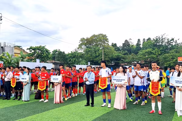 Khai mạc vòng loại miền Trung môn Bóng đá thuộc Đại hội Thể thao sinh viên toàn quốc lần thứ VI năm 2026.