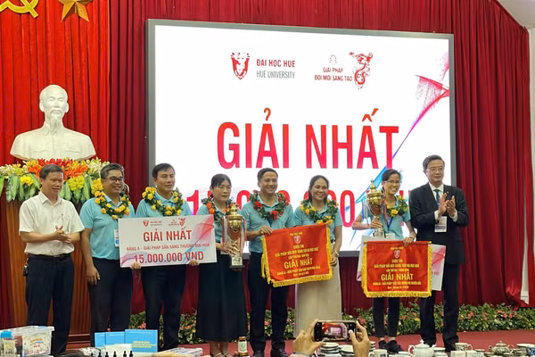 Khơi dậy sự bứt phá công nghệ từ cuộc thi Đổi mới sáng tạo Đại học Huế lần 2