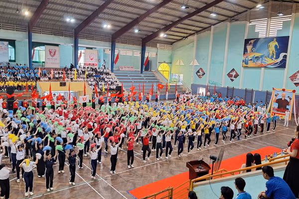 Khai mạc Đại hội Thể dục Thể thao Đại học Huế lần thứ VI năm 2026.
