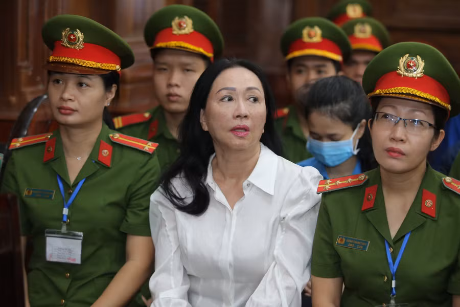 Tổng hợp các mức án ở giai đoạn 1, bà Trương Mỹ Lan bị tuyên án tử hình.