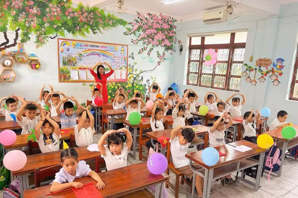Trường Tiểu học Ba Đồn tập trung đổi mới phương pháp dạy học, nâng cao chất lượng giáo dục.