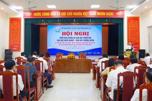 Sở GD&ĐT Quảng Trị tổ chức Hội nghị triển khai nhiệm vụ giáo dục trung học, GDNN-GDTX.
