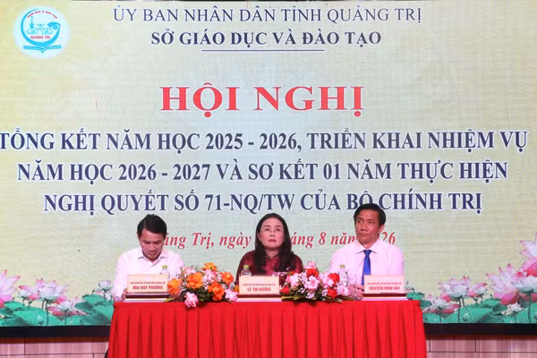 Hội nghị tổng kết năm học 2025-2026 và triển khai nhiệm vụ năm học mới.