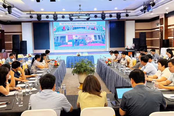 Hội nghị tham vấn học đường với chủ đề “Kết nối, đồng hành và phát triển học sinh toàn diện”.