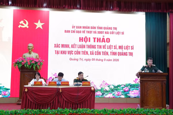 Hội thảo xác minh, kết luận thông tin về liệt sĩ, mộ liệt sĩ tại khu vực Cồn Tiên.