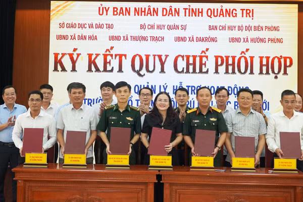 Sở GD&ĐT Quảng Trị phối hợp quản lý, hỗ trợ hoạt động các trường nội trú khu vực biên giới